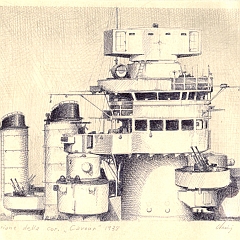 1938 - Torrione della corazzata 'Cavour'